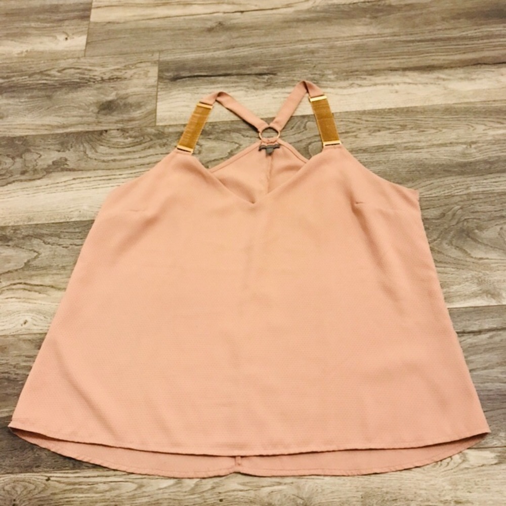 Blush Pink Racer Back Top